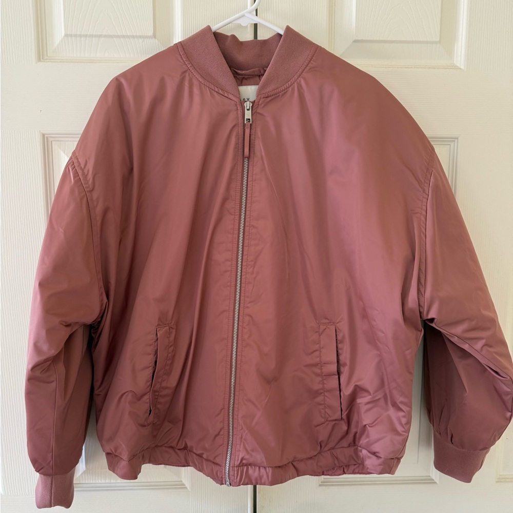 a new day Blush Pink Quilted Jacket